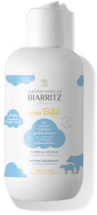 Laboratoires de Biarritz återfettande tvättgel parfym Douceur Bio 200 ml