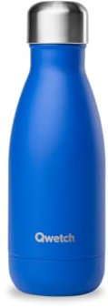 Qwetch - Trinkflasche Originals Edelstahl Isolierflasche 260ml MajorelleBlau - Thermosflasche 24h Kalt & 12h Heiß - Auslaufsicher, BPA-frei, Wiederverwendbar - Perfekt für Sport, Reisen, Büro, Wandern