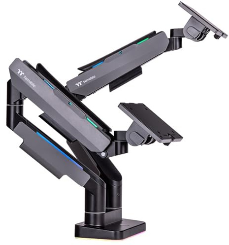 Thermaltake GEA Dual RGB | Gaming Monitor Arm | Black