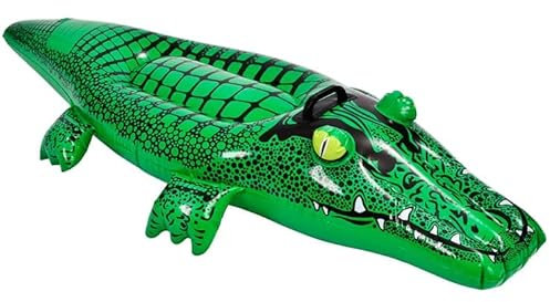 Inflattable Pool Float - Alligator - Relax In The Pool or Sea With This Wonderful Inflattable Pool Float - Simply Inflate It And Enjoy