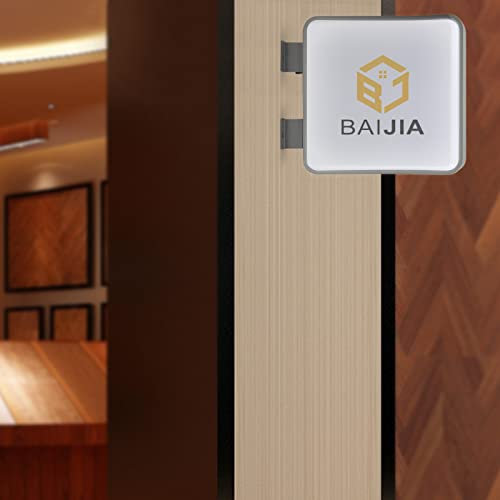 VonVVer LED Leuchtkasten 50x50cm - Werbetafel für Restaurants, Imbissbuden,Geschäfte,Doppelseitiges Beleuchtetes Werbeschild Wasserdichte Leuchtschild Leuchtreklame Lichtwerbung