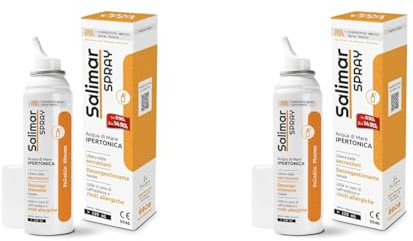 Sanavita Salimar Spray Ipertonico - 125 ml (Confezione da 2)