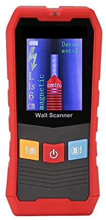 Rilevatore Tubi e Cavi Elettrici, Rilevamento multifunzionale ad alta precisione di oggetti estranei/aria condizionata/scanner da parete for oggetti metallici(387E)