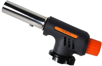 Warmhm À Gaz Piézoélectrique Multifonction Réglable, Brûleur Au Butane Pour Cuisson Et Soudage, Acier Inoxydable, Usage Extérieur Barbecue Camping, Vaporisateur Flammes Portable
