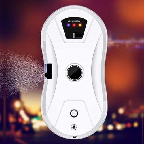 CraftNestUK Home Smart Water Spray Window Cleaner Robot Glass Cleaner Robot Window Washer Robot with Water Sprayer and Remote Control