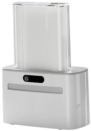 TAIZhiChen Porta-filo Interdentale, Contenitore Porta-filo Interdentale, Dispenser per Stuzzicadenti, Dispenser Automatico per Filo Interdentale per Feste, Uffic, grigio