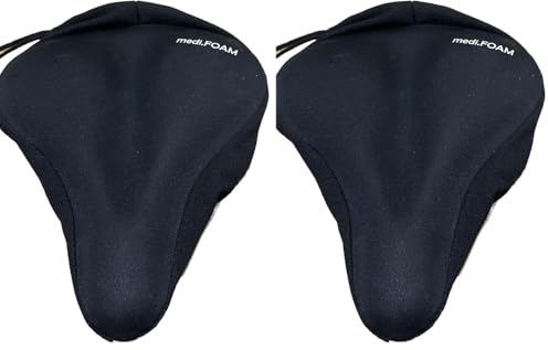 FISCHER Unisex Memory Foam Satteldecke, schwarz, Einheitsgröße EU (Packung mit 2)