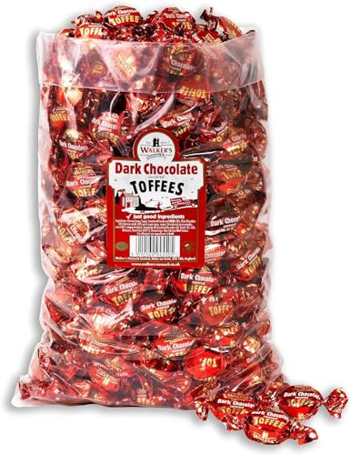 Walkers Nonsuch Milk, Brazil Nut, Liqurice, Eclairs Etc Toffees and Chocolate Eclairs 500G Bags For All Occassions - Sold BY Kidzbuzz (Dark Chocolate)