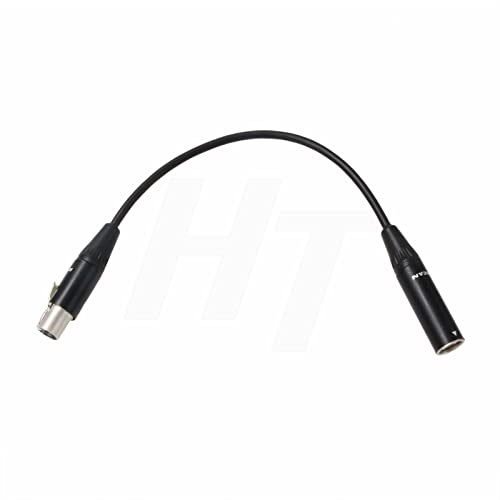HangTon Audio-Adapterkabel für Shure Mikrofon-Headset WH20TQG TA4M auf AKG PT 40 80 Bodypack Wireless Transmitter TA3F 15 cm