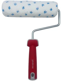 Nespoli Farbroller, tropffrei, 22 cm, speziell für Gipskarton, ideal für glatte Oberflächen