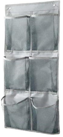 IFUDE Schuhorganizer Camping Schuhhalter Wohnmobil Ohne Bohren, Shoes Organizer Closet Hängend für Schrank, Tür, Wohnmobil Schuh Aufbewahrung 6 Große Masche Taschen, Nicht Gewebte Stoffe