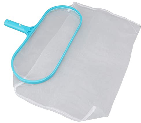 Poolhåv, poolskimmer nät, snabb rengöring, plaststruktur, nylonmaterial, skimmerbladnät