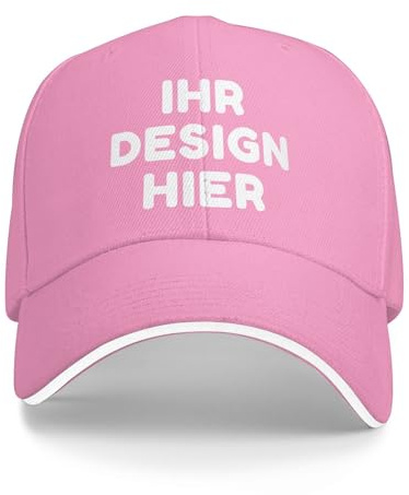 Tingwei personalisiert Cap personalisierte Basecap personalisierte Baseballkappe personalisiertes Cap mit Foto/Logo/Text Cap selbst gestalten,personalisiert Klassische Trucker-Kappe für Männer Frauen