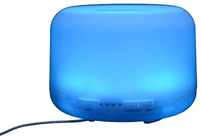 500ML Essential Oil Diffusers Humidifier LED Light Home Relaxing Defuser for Home Room Bedroom with Mood Light