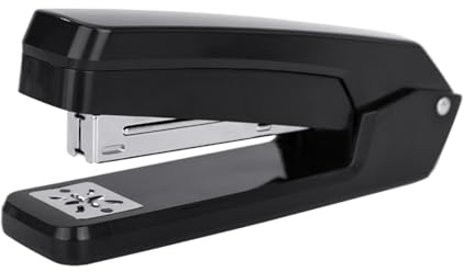Grapadora de escritorio, engrapadora larga con brazo oscilante para folletos, capacidad de 50 hojas, accesorios de encuadernación, suministros escolares para profesores, aula, hogar, oficinas