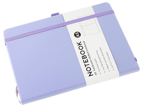Gogogmee Quaderno Multifunzione A5 Elastico, Blocco Note per Scrivere e Pianificazione Giornaliera, Quaderno Portatile per Lavoro, Studio e Uso Quotidiano, Materiale Spesso e Sicuro,