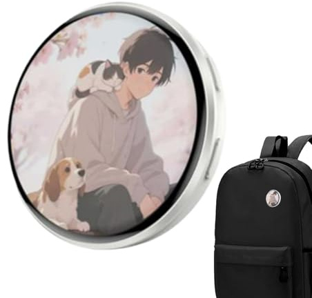 Aizgog Electrónica | Pantalla Táctil IPS Vestible,Digital LED con Función de Foto y Video - para Viajes Diarios, Vacaciones, Cosplay, Eventos, Coleccionistas, Adolescentes y Adultos