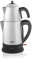 ARZUM - Cayci Lux, Tetera turca de acero inoxidable, capacidad de olla de 0,7 l, capacidad del calentador de agua de 1,8 l, 2100 W