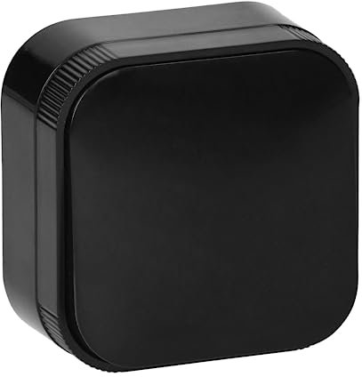 Miratic Interruttore Singolo a Due Posizioni Pulsante Luce Muro Interruttori Luce da Muro IP20 (nero)