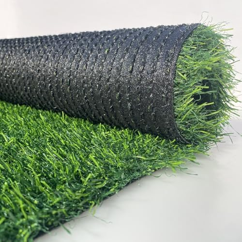 turfloid Tappeto di erba artificiale di qualità, 0,3 x 3 m, per interni ed esterni, rotolo di erba sintetica per tavolo, mensola, feste, matrimoni, giardino, prato, decorazione per la casa, altezza