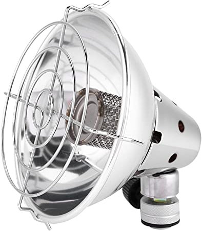 Outdoor Portable Heater Gas, Portable Mini Gas Heater with Protective Net and Adjustable Fire Control Valve