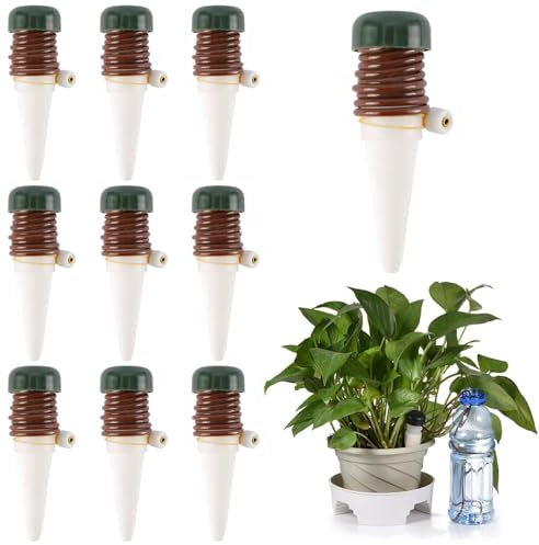 Sunshine smile 10 distributori d'acqua per piante d'appartamento, sistema di irrigazione per balcone, irrigazione automatica, sistema di irrigazione