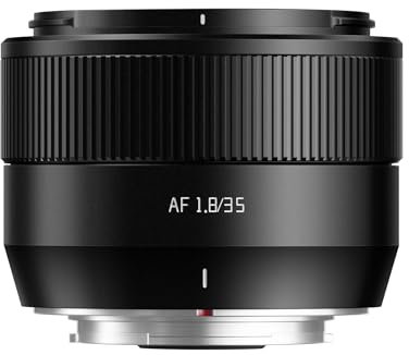 TTArtisan 35mm F1.8 II Metal Bodied Auto Focus AF Lens Compatible with FujiFilm FX Mount - Black