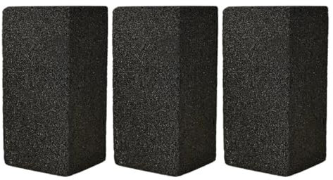 Hbbgdiy Brick de Parrilla 3pcs Piedra pómez para Limpieza de Barbacoa ecológica Manchas de Piedra Limpiador de planchas de Parrilla para Limpieza de Barbacoa Rejillas baldosas para Horno.