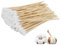 200 bastoncillos de algodón de cabeza larga, 15 cm, almohadillas de limpieza de madera con cabeza grande para maquillaje, limpieza, cejas, belleza, uñas