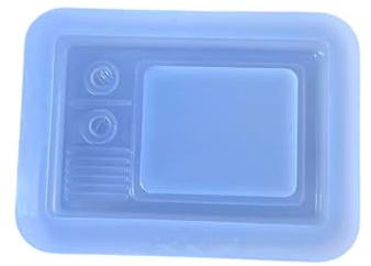 Televisions - Molde de silicona para manualidades de joyería epoxi, fácil de desmoldar, joyería segura para alimentos