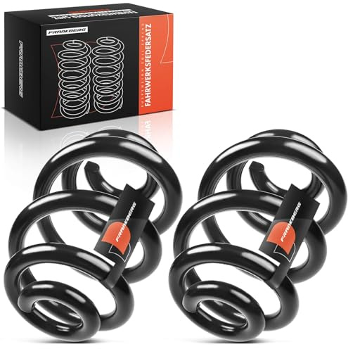 Frankberg 2x Muelles de Suspensión Resorte del Chasis Eje Trasero Compatible con M.u.l.t.i.v.a.n V 2003-2015 Transporter V 2003-2015 Sustituir# 7H0511115F