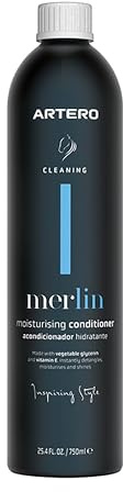 Artero Merlin 750 ml. Spray desenredante para la Cola y la Crin del Caballo. con una Formula 100% Natural aporta una suavidad y un Brillo al Instante a la Cola de tu Caballo.