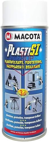 HITOPSELLER MACOTA PLASTISI Spray Protettivo Pellicola Trasparente plastificante impermeabilizzante 400 ml