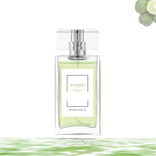 Bergamota Signature Perfume Signature Summer con extracto de bergamota, bergamota, jazmín y pomelo para mujer, Eau de Parfum, tono de limón fresco (1P)