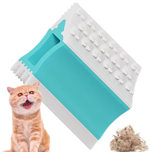 Herramienta Quitapelos Mascotas Herramienta de Muda, Multifuncional, Doble | Cepillo Quitapelos Para Ropa Suministros Aseo Para Cama Sofá Alfombra Coche Muebles Diván Cama Sofá