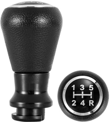 Pomo de palanca de cambios Para Citroen Para C1 C3 C4 Para Peugeot Para 206 207 306 307 Perilla De Cambio De Marchas De 5 Velocidades(Black)