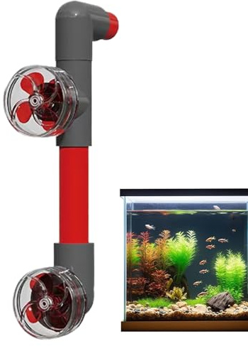 Akvarieluftspump: PP, akvariebubblare, akvarieluftspump, Paara akvarieluftare, Betta akvarieluftare, räkor, guldfisk, akvarier 50 till 80 l, ger starkt oxyflöde