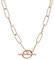 LIEBESKIND Damen Kette Edelstahl (Rosé)