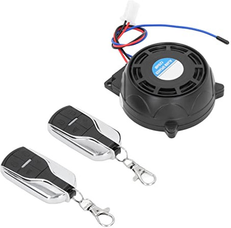 Dispositivo Antirrobo de Control Remoto de Motocicleta, de Alarma de Seguridad Antirrobo 2 Control Remoto 12V Impermeable Universal para Motos