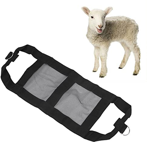 GLOGLOW Imbracatura per Bestiame, Imbracatura per Pesatura di Animali Bilancia per Polpacci da Appendere Imbracatura per Pesare L'agnello Baby Alpaca Bestiame Appena Nato