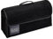 Black+Decker Organizador Maletero Coche - Organizador Coche 55 x 15 x 23 CM - Caja Plegable con 1 Compartimento Grande y 2 Bolsillos Deslizantes - Accesorios Coche y Compras - Con Velcro - Negro
