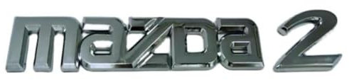 BEDPET Auto Emblem, für Mazda 2 Mazda 3 Mazda 6 Front Motorhaube/Heckkoffer Abzeichen Heckklappen Logo Auto-Emblem-Aufkleber,C