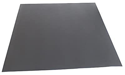 LIMAC Design TAQUA Tapis pour poêles et cheminées en similicuir ignifuge, protection pour sols délicats, parquet et céramique, tapis antidérapant, fabriqué en Italie.