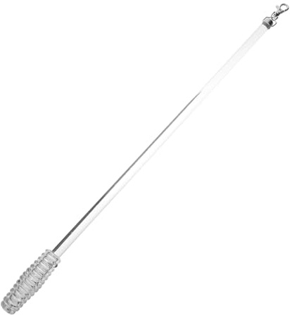 Zerodeko Gardinenzugstab 50cm Mit Acrylgriff Handlicher Vorhangstab Für Das Öffnen Und Schließen Von Gardinen Und Vorhängen Ideal Für Schiebevorhänge Rollo Gardinen