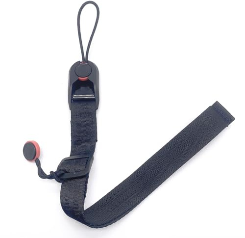 YSYONBOE Correa de Mano para Cámara con Hebilla Liberación Rápida, Ajustable Correa de Camara, Correa de Muñeca para Cámaras (Schwarz)