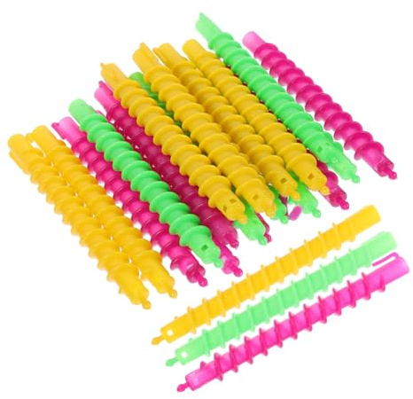GALPADA 100stücke Spiral Dauerwellenwickler Dauerwellen Für Frauen Mit Mittellangem Haar Für Friseursalon Und Zuhause Zum Locken Und Stylen