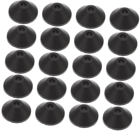 DOITOOL 20 pièces Rondelles Caoutchouc Biseautées Étanches pour Boulons de Réservoir Wc Joint de Remplacement Pratique et Léger Accessoires de Fixation Anti-fuite