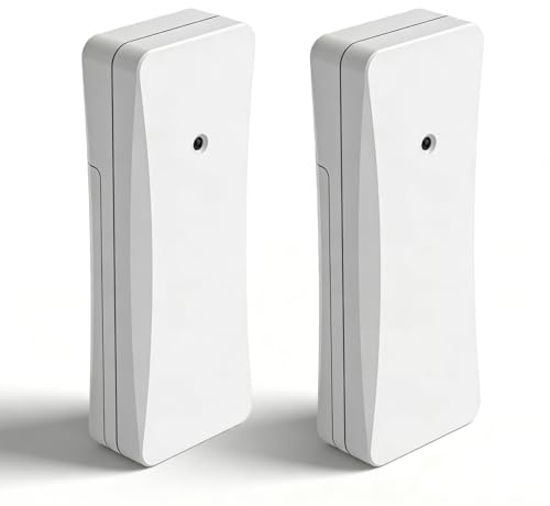 2 sensori esterni per stazione meteorologica: sensori esterni radio si collegano alla stazione base, sensore wireless per temperatura esterna e umidità dell'aria con 3 canali regolabili, compatibile