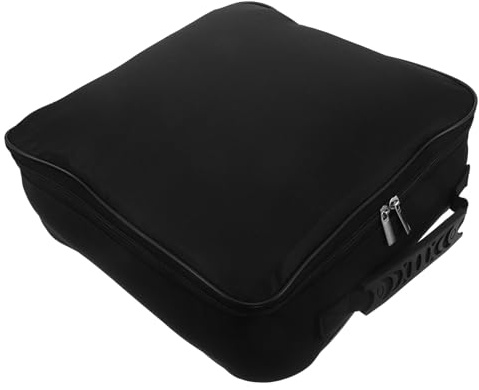TOYANDONA Electric Vehicle Charger Storage Bag Black Portable Ev Charging Cable Organizer for Camper Tool Storage and Cord Protection