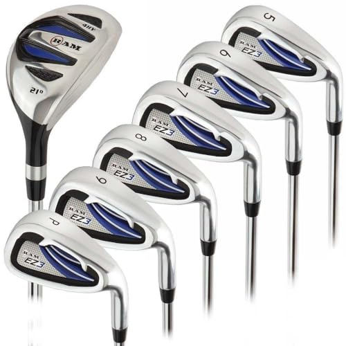 Ram Golf EZ3 Mens Right Hand Iron Set 5-6-7-8-9-PW - HYBRID INCLUDED